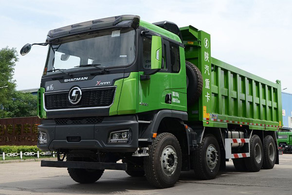 Euro 4 SHACMAN Dump Truck 430HP丨8x4丨36000KM