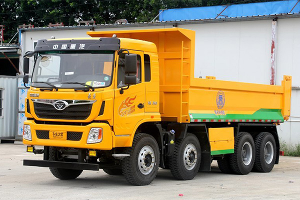 Euro 5 SINOTRUK HOMAN H5 Dump Truck 350HP丨8x4丨30000KM