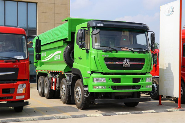 Euro 4 SINOTRUK Used Dump Truck 400HP丨8x4丨51000KM