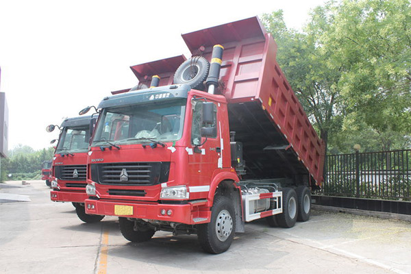 Euro 3 SINOTRUK HOWO-7 Used Dump Truck 336HP丨6x4丨63000KM