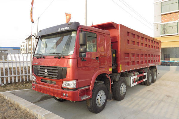 Sinotruk HOWO-7 used 8X4 dump truck | 336HP | Euro 3