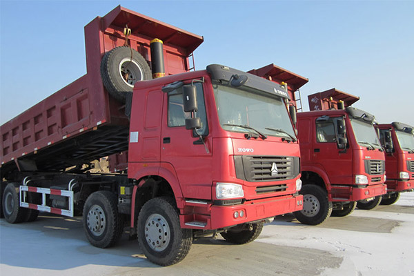  Euro 3 Sinotruk HOWO-7 used 8X4 dump truck tipper truck | 375HP 1