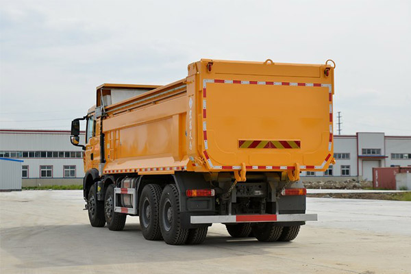 HOWO TX Euro5 8X4 440HP used dump truck 2