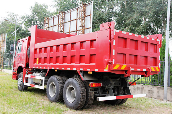 Sinotruk HOWO-7 Euro 4 used 6X4 dump truck 340HP tipper truck 2