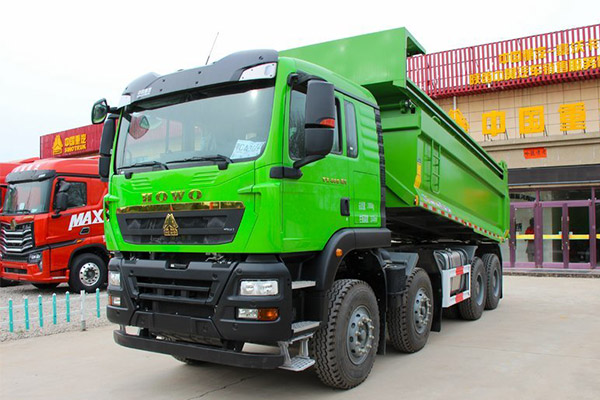 Sinotruk HOWO TX 8x4 used dump truck 460HP