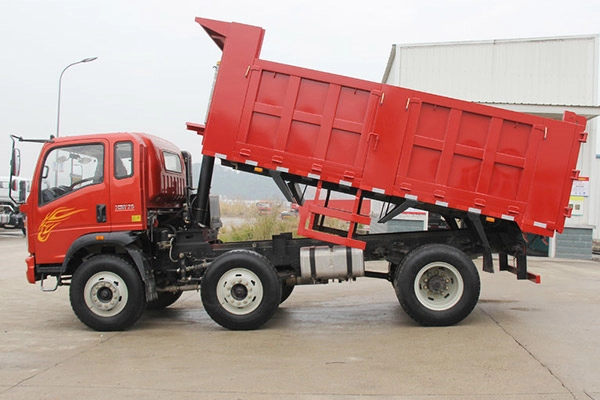Euro 5 Sinotruk HOMAN H3 4x2 185HP used dump truck 4