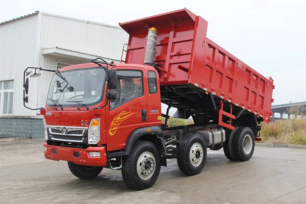 Euro 5 Sinotruk HOMAN H3 4x2 185HP used dump truck 3