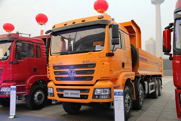 Euro 4 Shacman M3000 8x4 336HP used dump truck