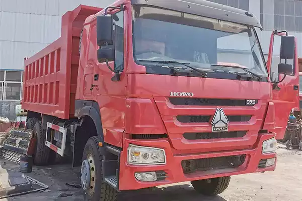 Sinotruk Howo Used 6x4 Tipper Dump Truck  3