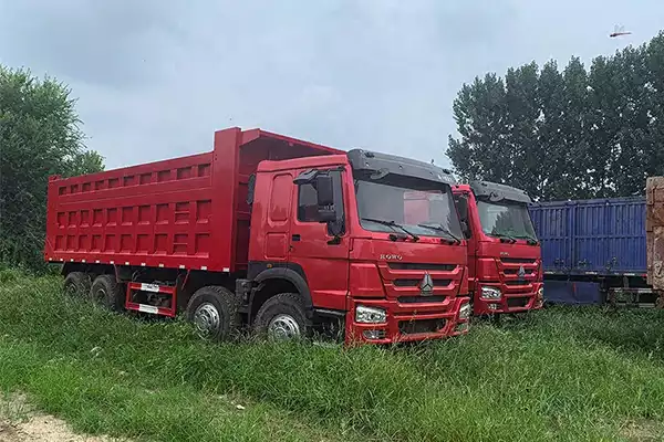 Sino Howo Used 8x4 12Wheeler 31-50Ton Tipper Trucks For Sale 3