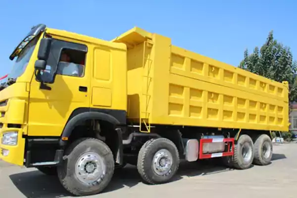 Sinotruk Howo 8X4 Tipper Dump Truck For Sale  3