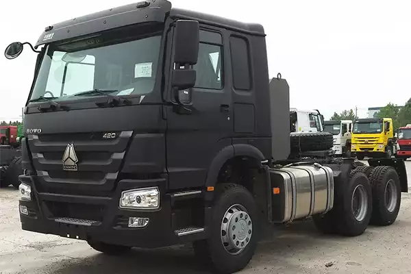 Sinotruk Howo 6x4 420 HP Used Trailer Tractor Truck Head Trucks For Sale