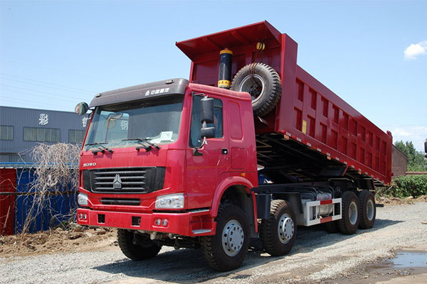 HOWO-7 Euro3 used dump truck